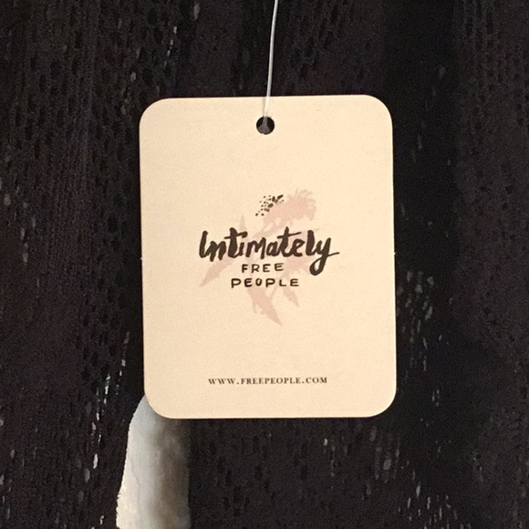 NWT Free People Femme Fatale Long Sleeve Lace Top - Picture 9 of 10